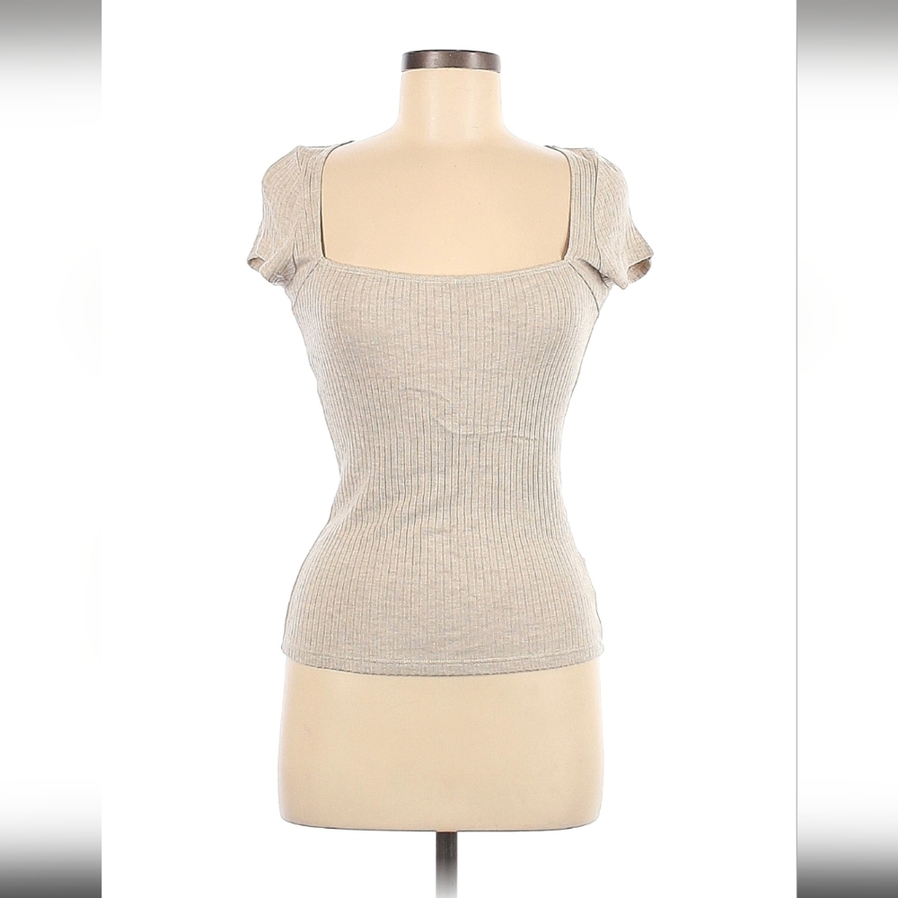 Reformation square neck shirt